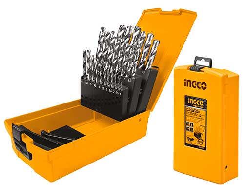 INGCO 25Pcs HSS drill bits set AKD1251