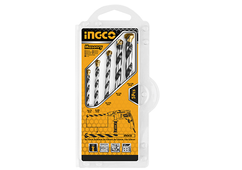 INGCO 5 Pcs masonry drill bits set AKDB3055