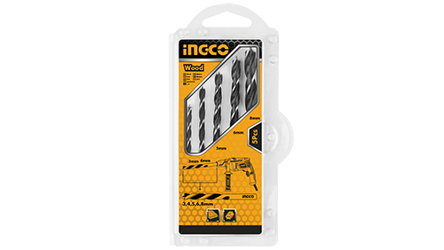 INGCO 5 Pcs wood drill bits set AKDB5055