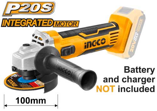 INGCO Cordless angle grinder CAGLI1003