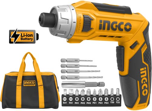 INGCO Cordless screwdriver CSDLI0801