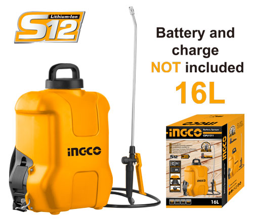 INGCO 12V lithium battery sprayer CSPLI1211