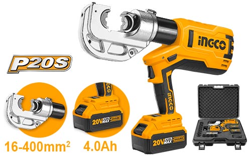 INGCO Cordless hydraulic crimping tool CTLI2002