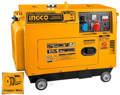 INGCO Silent diesel generator GSE50003