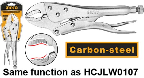 INGCO Curved jaw locking plier HCJLW0207