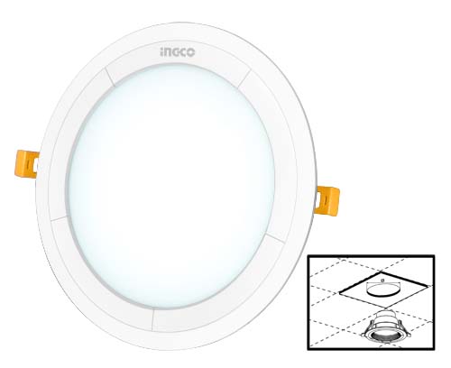 INGCO Round LED panel light HDLR225241