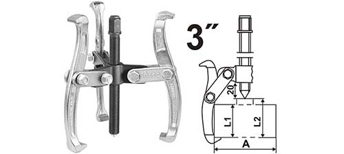 INGCO Three jaws puller HGP08033