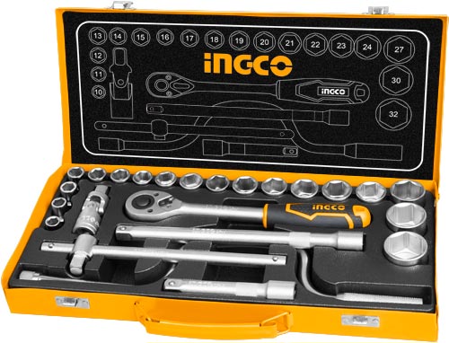 INGCO 24 Pcs 1/2" socket set HKTS0243