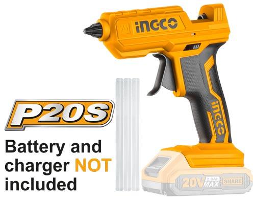 INGCO Cordless glue gun CGGLI2001