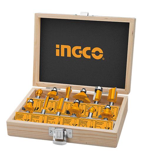 INGCO 12pcs عدة قطع راوتر(12mm) AKRT1221