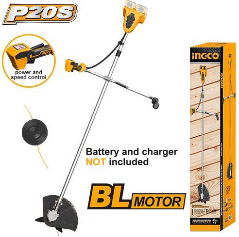 INGCO Cordless string trimmer and brush cutter CSTLI20018